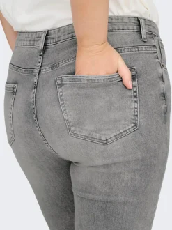 CARWILLY Wysoka talia Krój flared Jeans