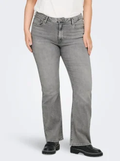 CARWILLY Wysoka talia Krój flared Jeans