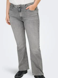 CARWILLY Wysoka talia Krój flared Jeans