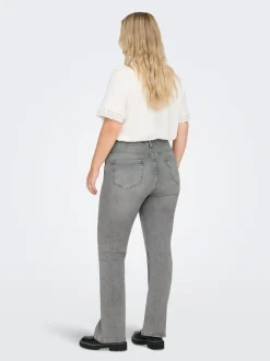 CARWILLY Wysoka talia Krój flared Jeans