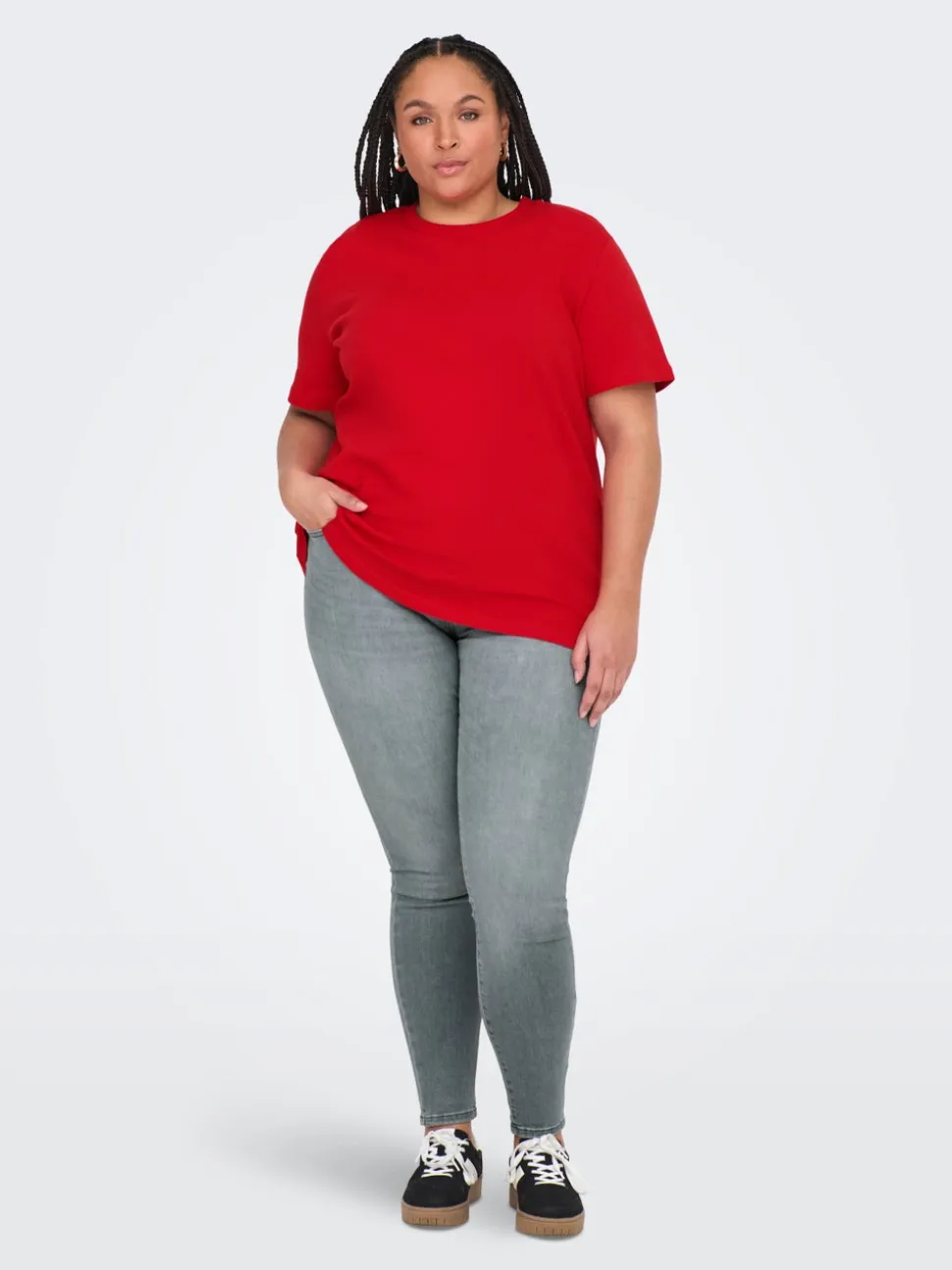 CARWILLY WYSOKI STAN REGULARNE SKINNY FIT JEANS