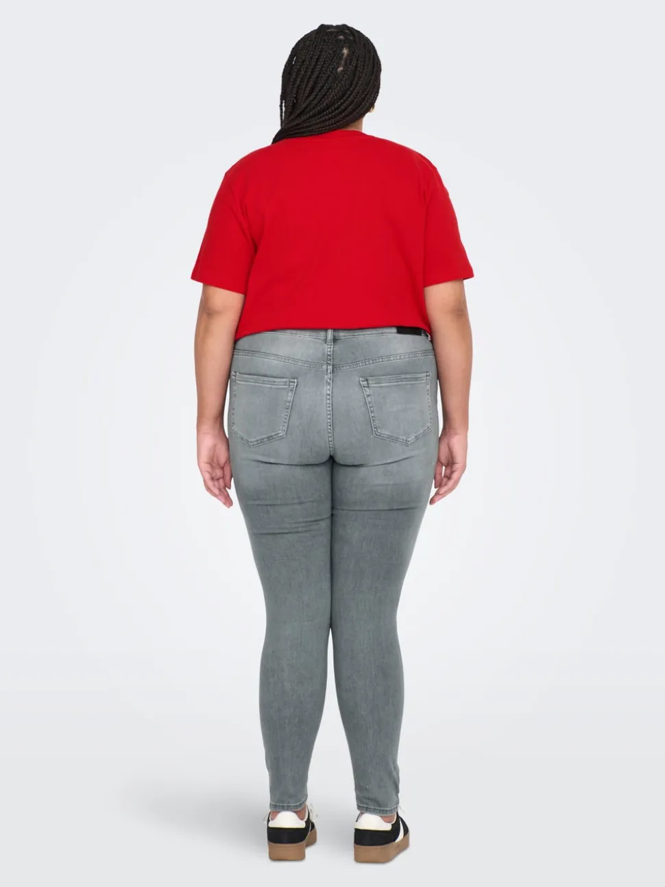 CARWILLY WYSOKI STAN REGULARNE SKINNY FIT JEANS