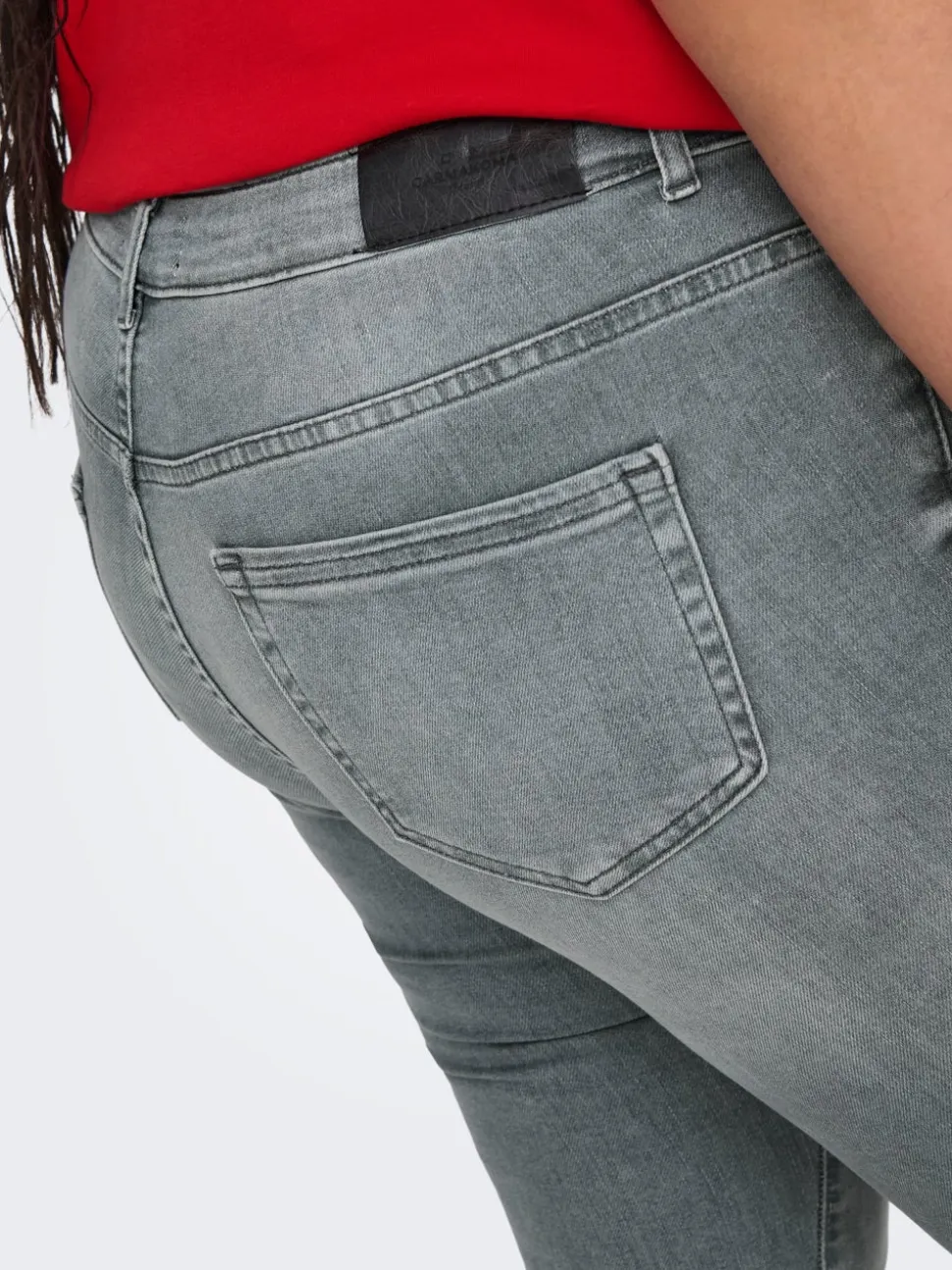 CARWILLY WYSOKI STAN REGULARNE SKINNY FIT JEANS