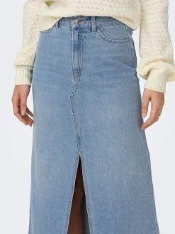 JDYBELLA Jeans Spódnica jeansowa Spódnica midi