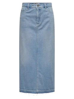JDYBELLA Jeans Spódnica jeansowa Długa spódnica