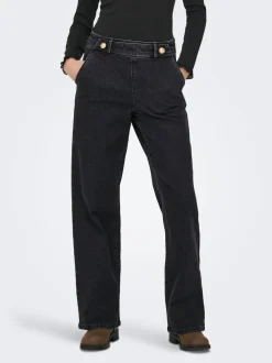 JDYGEGGO Wysoka talia Krój wide leg Jeans