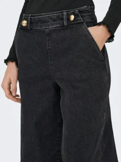 JDYGEGGO Wysoka talia Krój wide leg Jeans