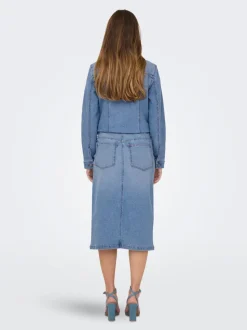 JDYMOON Jeans Spódnica jeansowa Spódnica midi