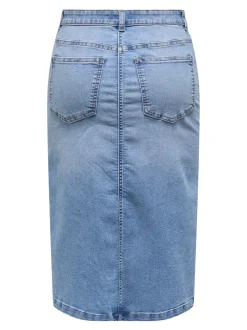JDYMOON Jeans Spódnica jeansowa Spódnica midi