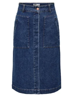 JDYOLIVIA Jeans Spódnica jeansowa Długa spódnica