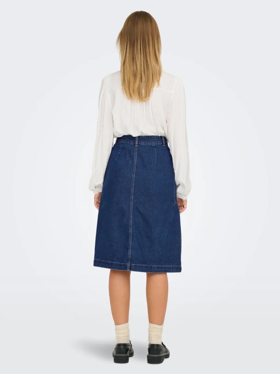 JDYOLIVIA Jeans Spódnica jeansowa Długa spódnica