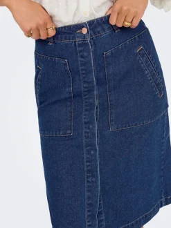 JDYOLIVIA Jeans Spódnica jeansowa Długa spódnica