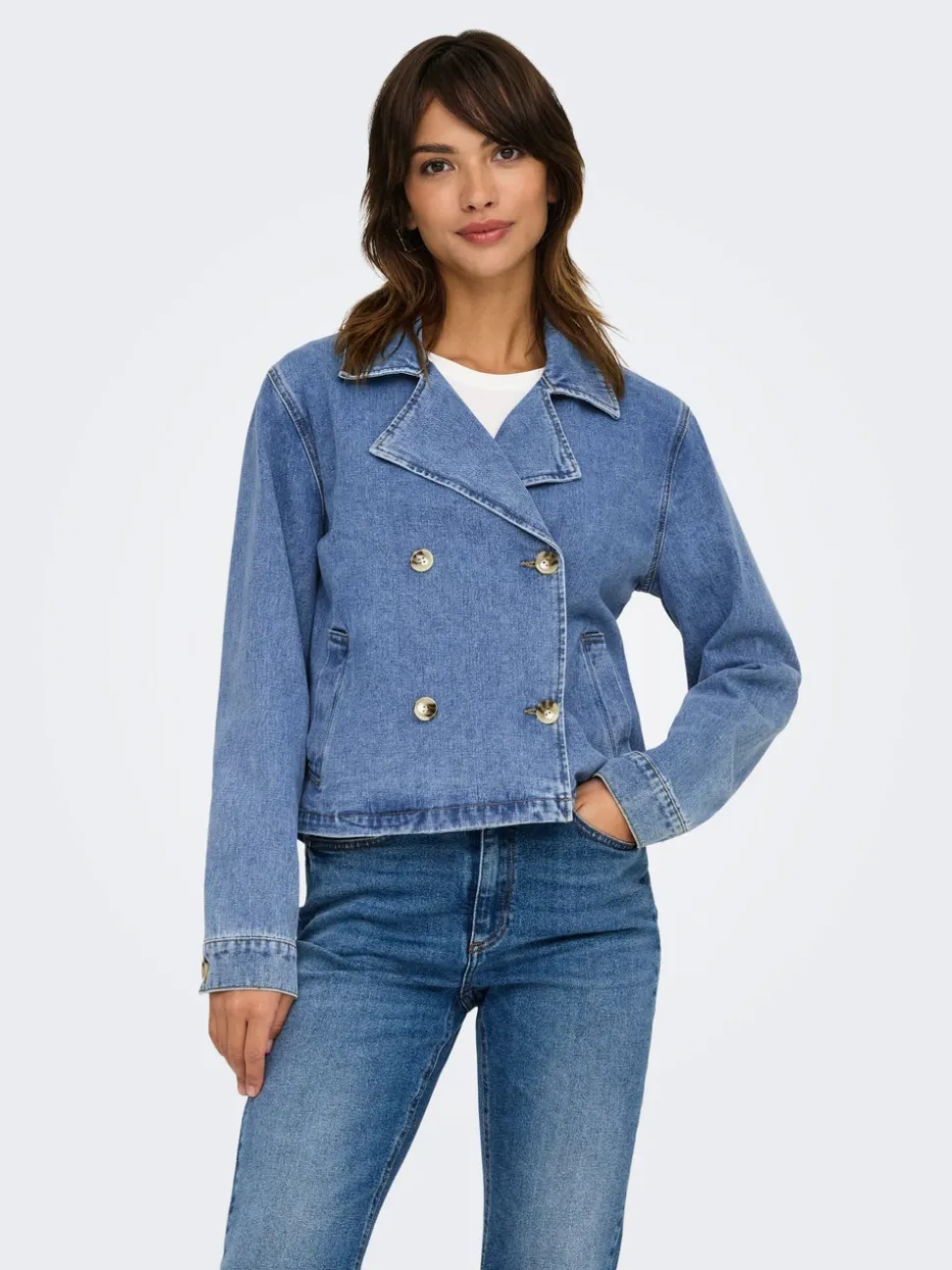 JDYTRINA Kurtka jeansowa