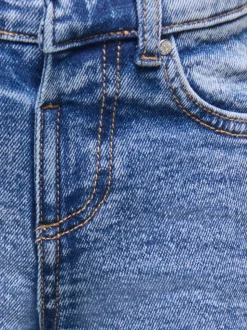 KMGJUICY Średnia talia Krój wide leg Jeans