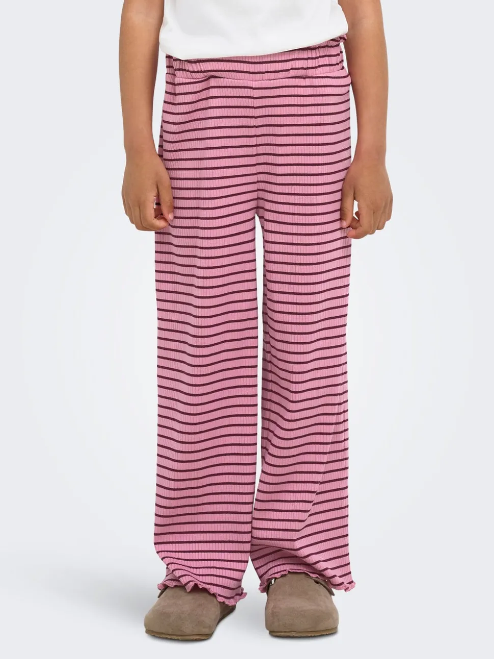 KMGMAUDE Krój wide leg Spodnie