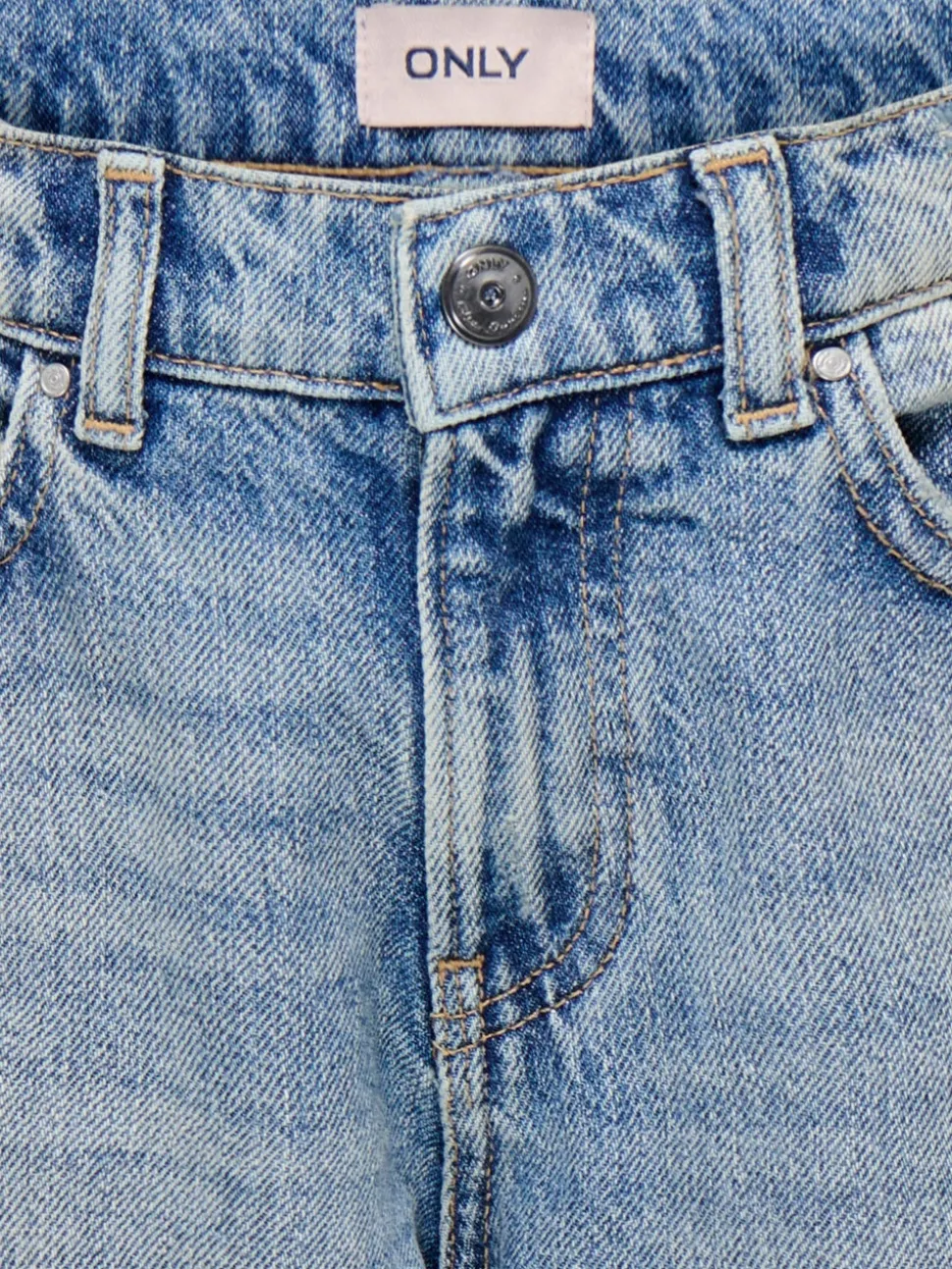 KOGAUTHENTIC Wysoka talia Krój prosty Jeans