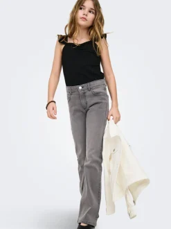 KOGBLAIR Średnia talia Krój flared Jeans