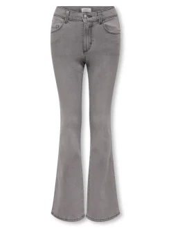 KOGBLAIR Średnia talia Krój flared Jeans
