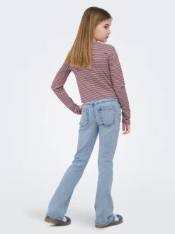 KOGBLAIR Średnia talia Krój flared Jeans