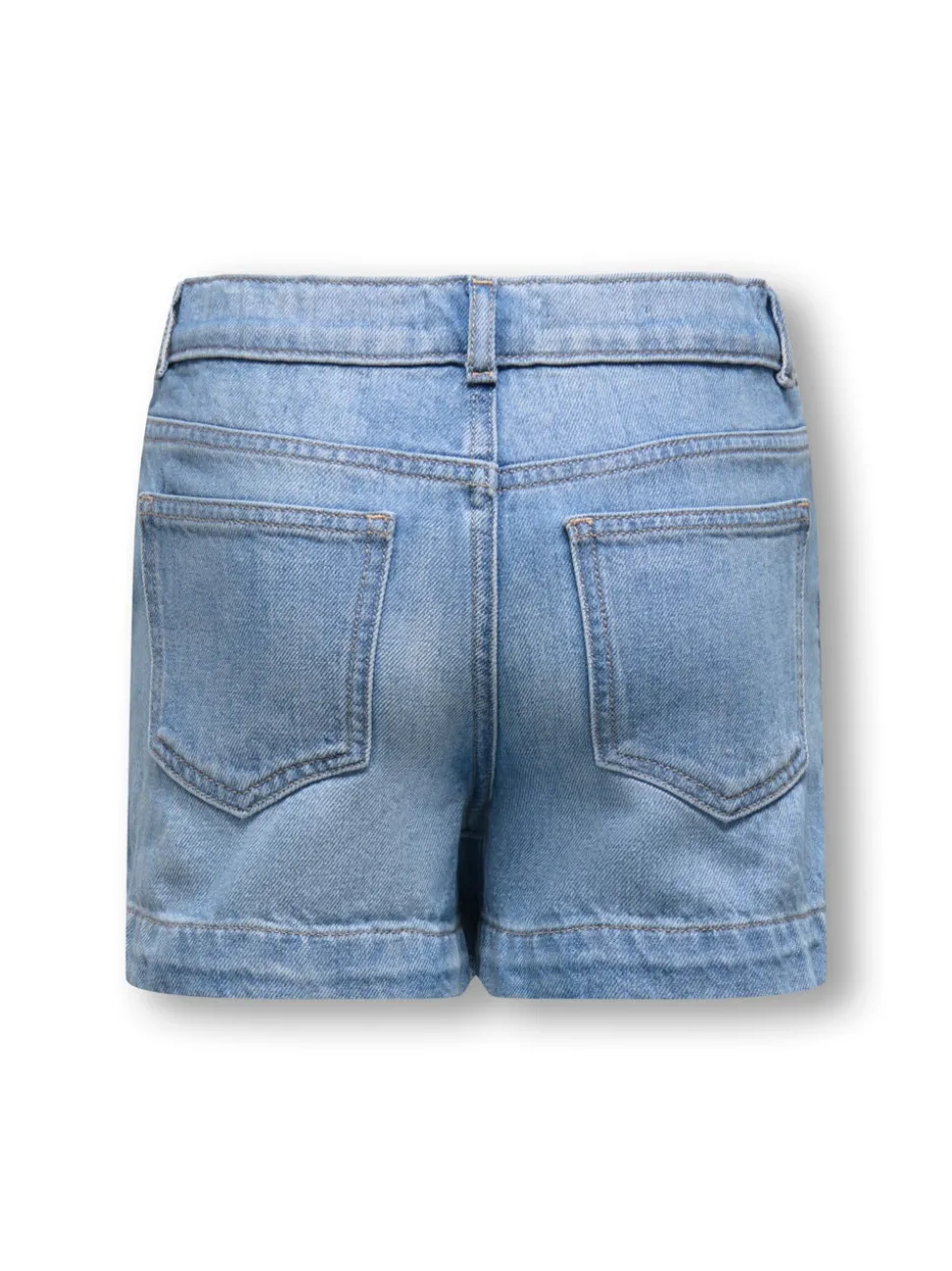 KOGCOMET Średnia talia Krój wide leg Jeansowe szorty