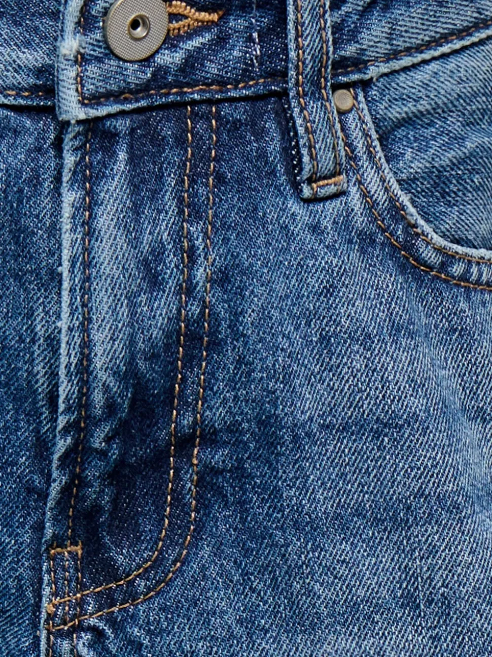 KOGGABI Wysoka talia Krój regularny Jeansowe szorty