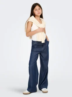 KOGJINA Krój wide leg Spodnie