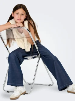 KOGJINA Krój wide leg Spodnie