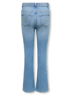 KOGLAOLA Wysoka talia Krój flared Jeans