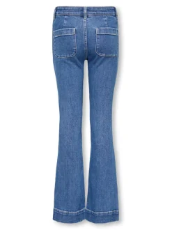 KOGMADISON Wysoka talia Krój flared Jeans