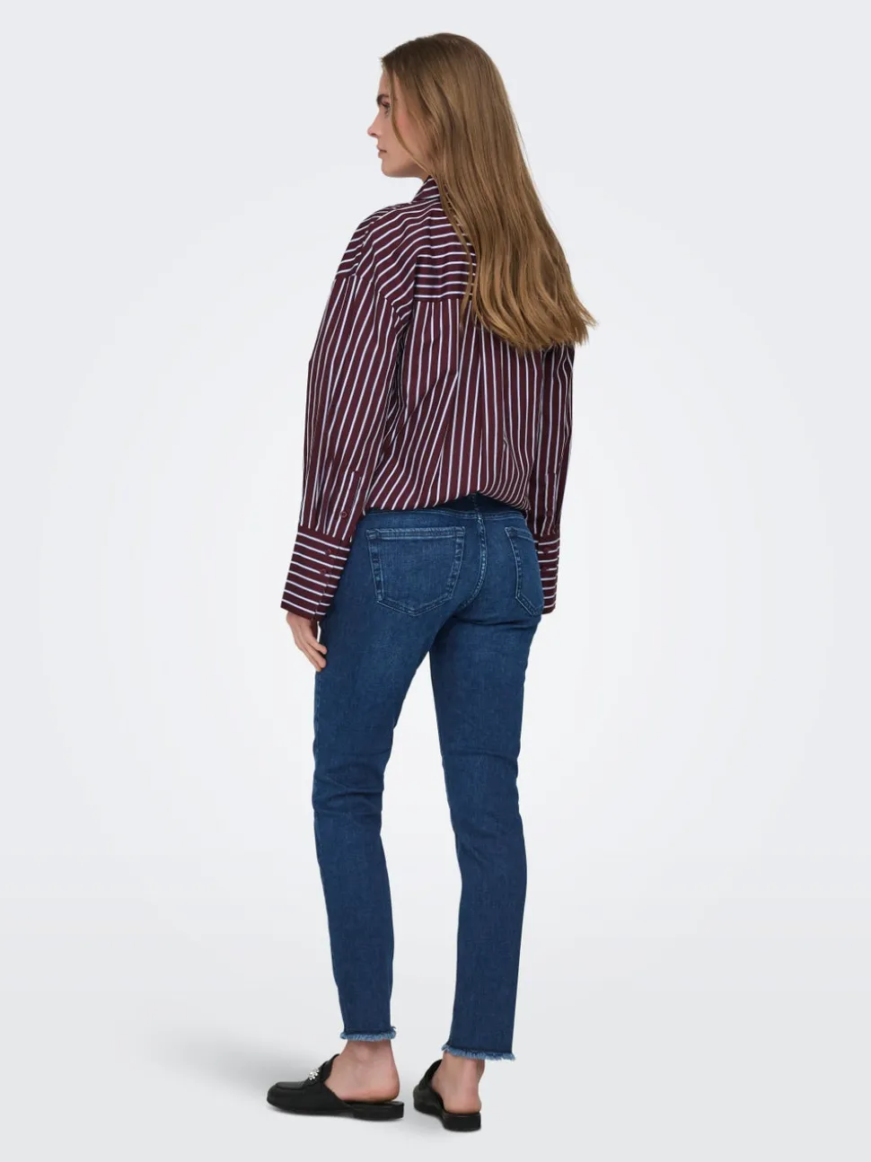 OLMBLUSH Krój skinny Do kostek Jeans