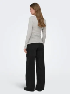 OLMBLUSH Krój wide leg Jeans