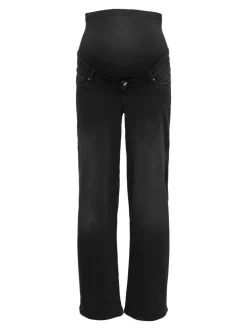 OLMBLUSH Krój wide leg Jeans