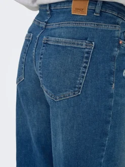 OLMBLUSH Krój wide leg Jeans