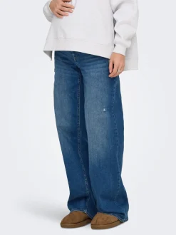 OLMBLUSH Krój wide leg Jeans