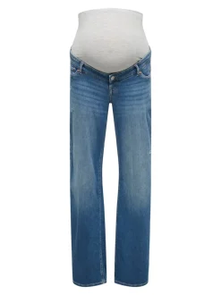 OLMBLUSH Krój wide leg Jeans