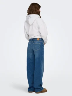 OLMBLUSH Krój wide leg Jeans