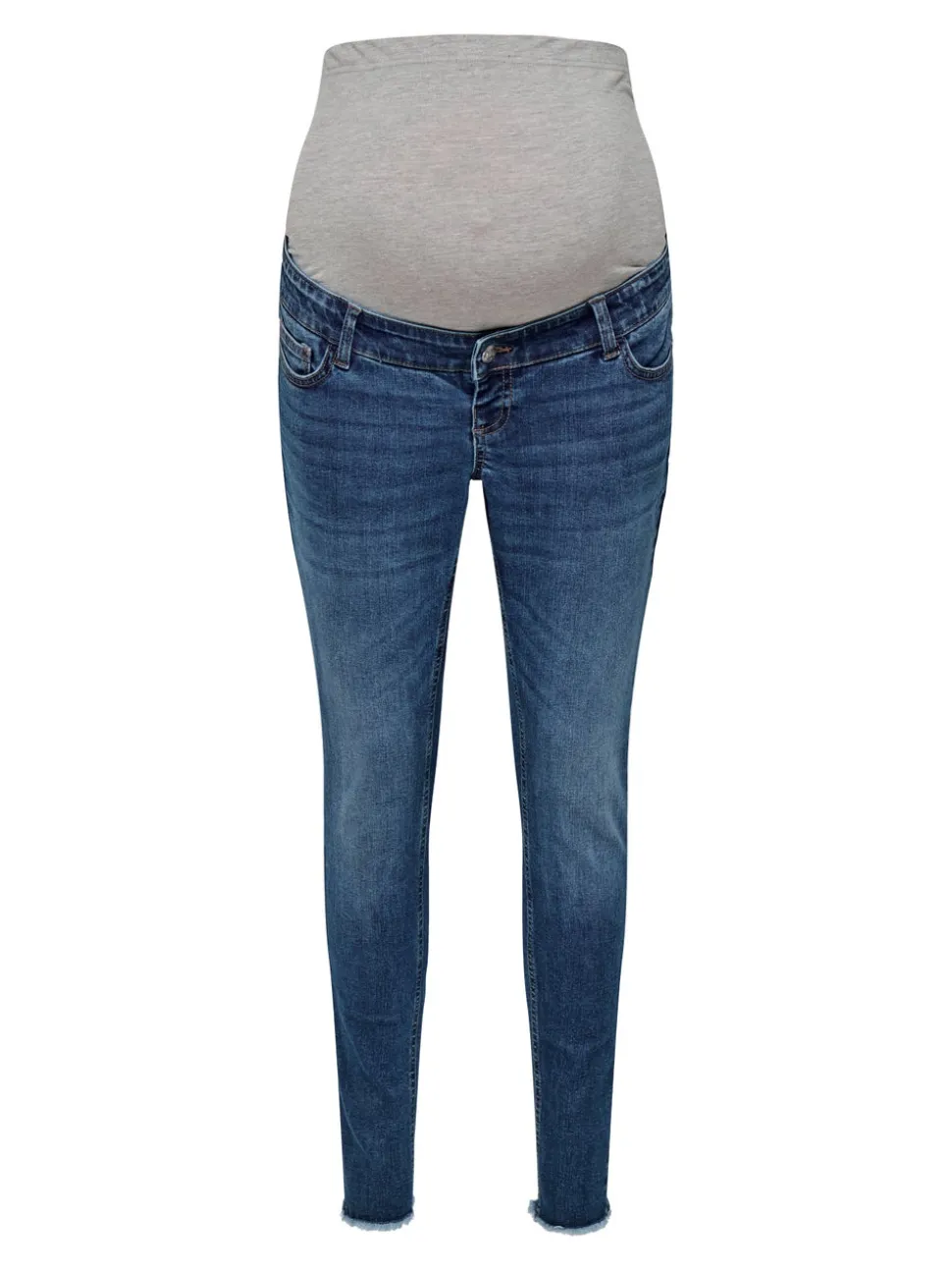 OLMBLUSH Średnia talia Krój skinny Do kostek Jeans