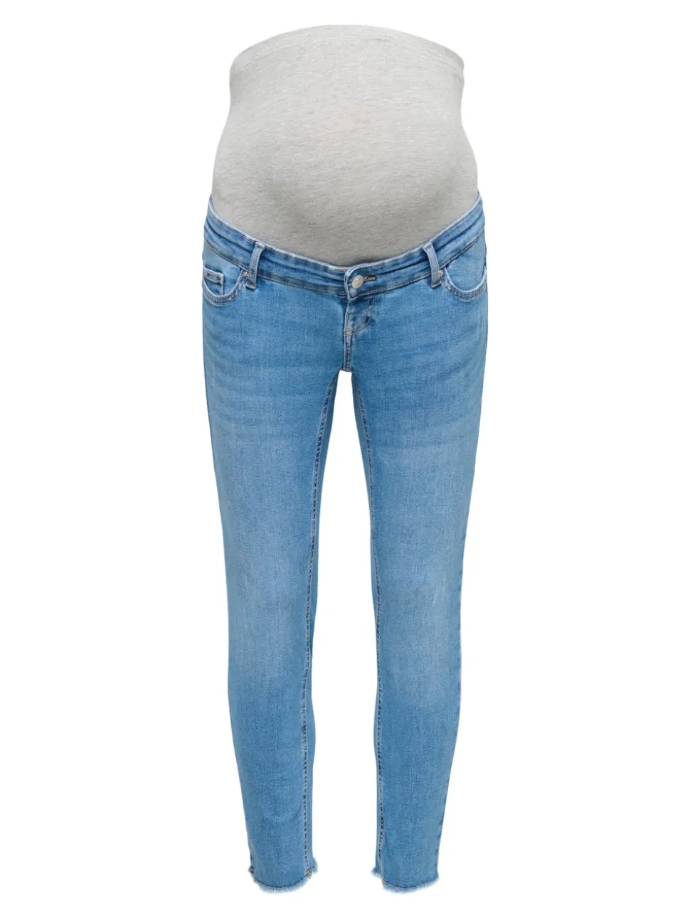 OLMBLUSH Średnia talia Krój skinny Do kostek Jeans