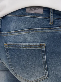 OLMBLUSH Średnia talia Krój skinny Do kostek Jeans