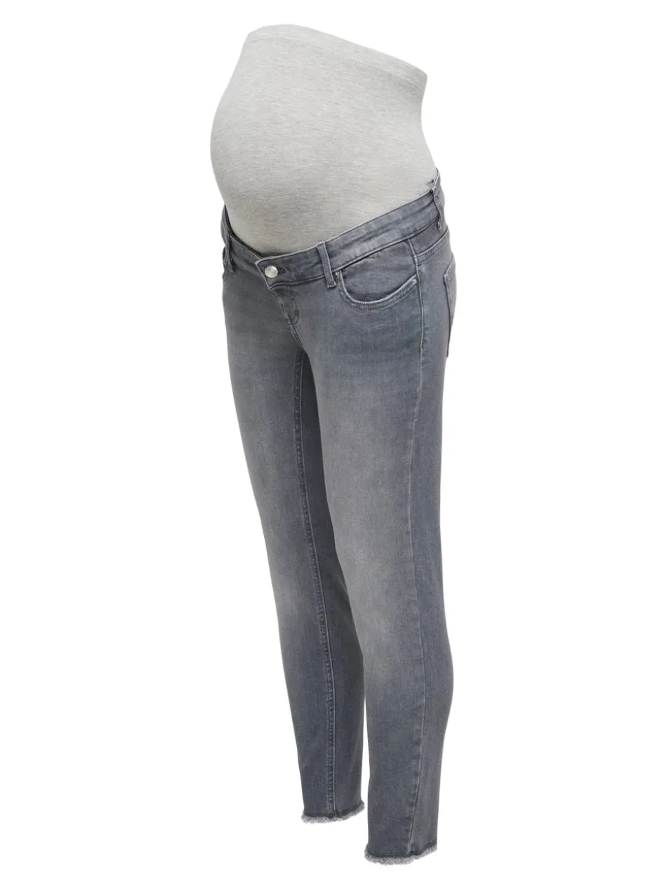 OLMBLUSH Średnia talia Krój skinny Do kostek Jeans