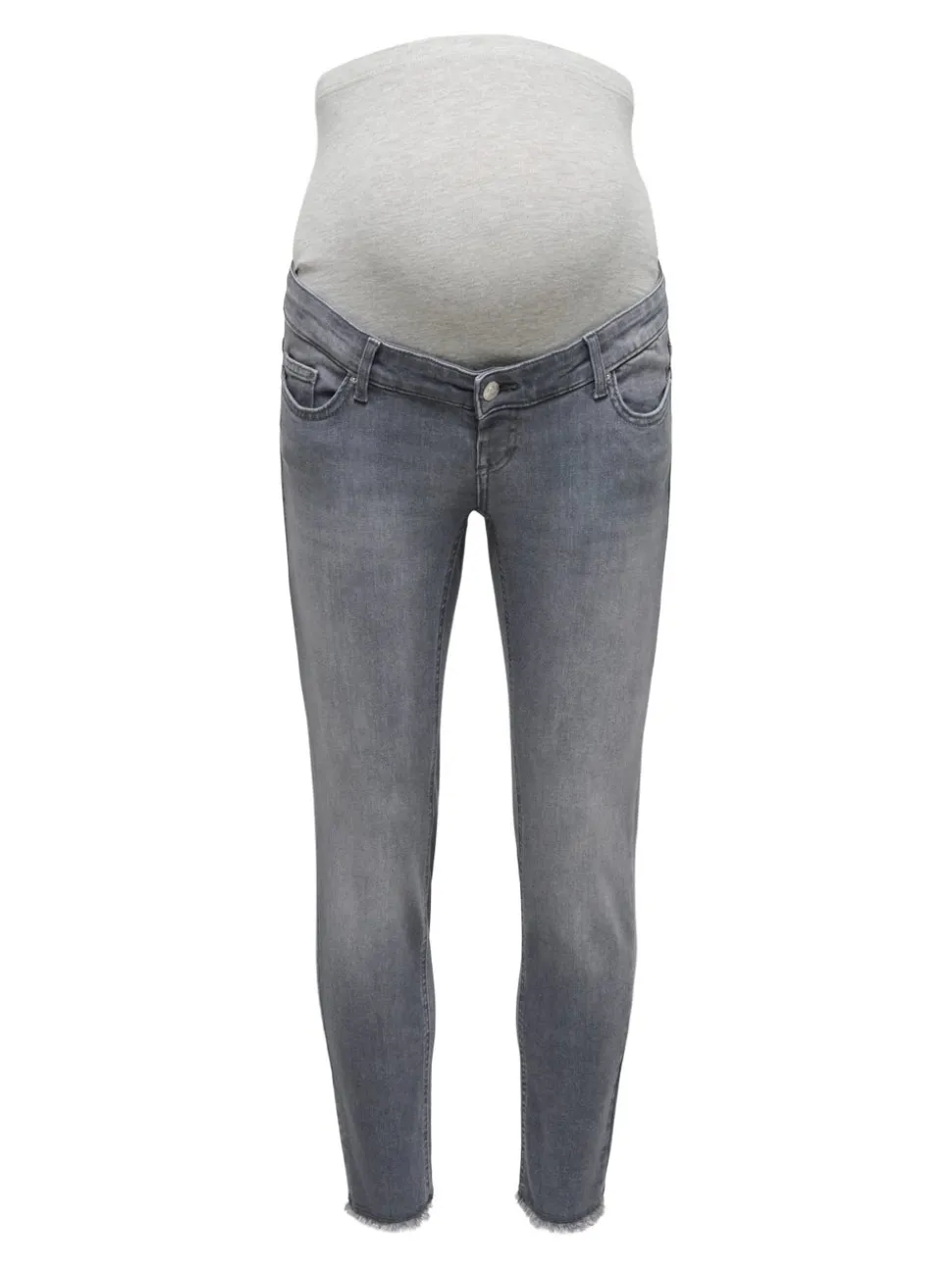 OLMBLUSH Średnia talia Krój skinny Do kostek Jeans