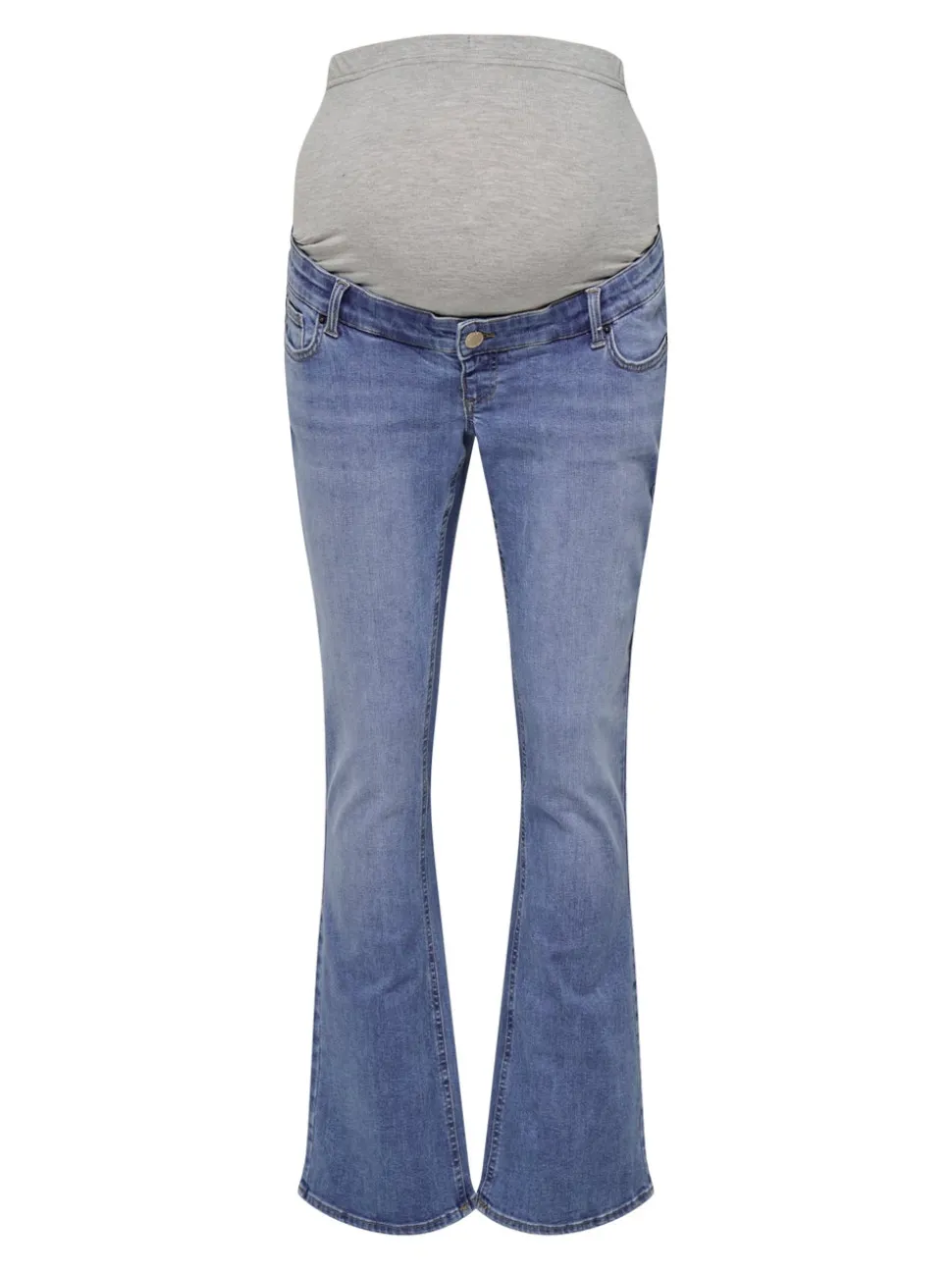 OLMBLUSH Średnia talia Krój flared Jeans