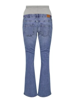 OLMBLUSH Średnia talia Krój flared Jeans