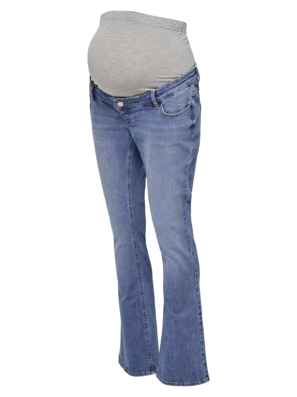 OLMBLUSH Średnia talia Krój flared Jeans