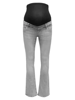 OLMBLUSH Średnia talia Krój flared Jeans