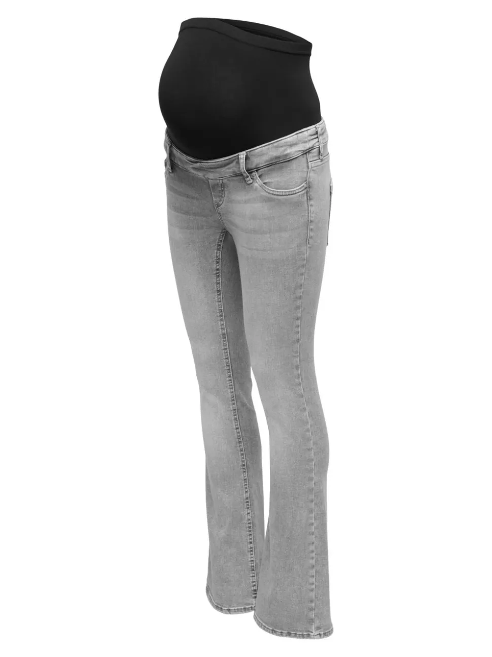 OLMBLUSH Średnia talia Krój flared Jeans