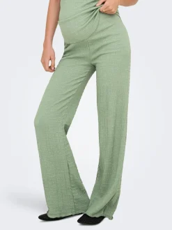 OLMCALIA Krój wide leg Spodnie
