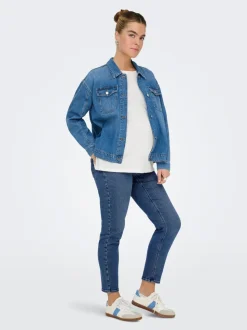 OLMCATWALK Wysoka talia Krój mom Jeans