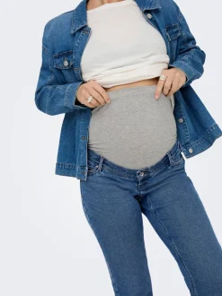 OLMCATWALK Wysoka talia Krój mom Jeans