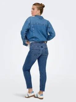 OLMCATWALK Wysoka talia Krój mom Jeans